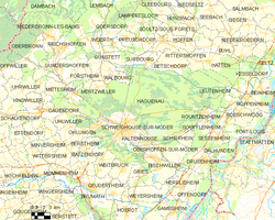Map commune FR insee code 67180